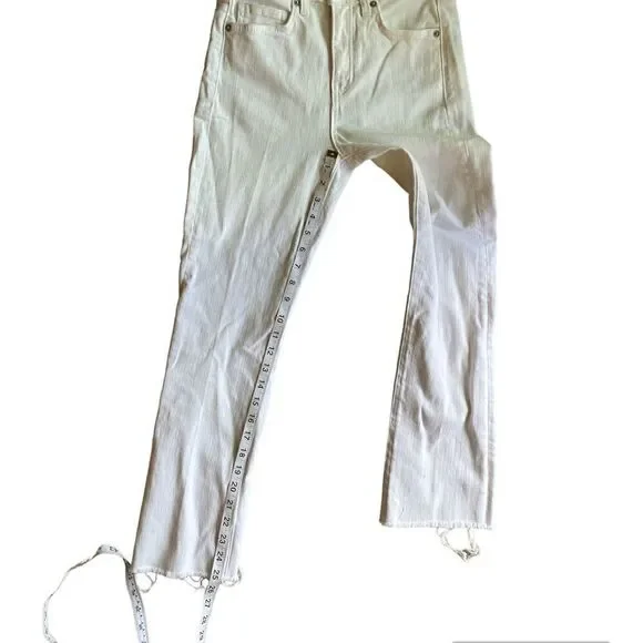 VERONICA BEARD CARLY KICK FLARE RAW HEM Size 25 NWOT